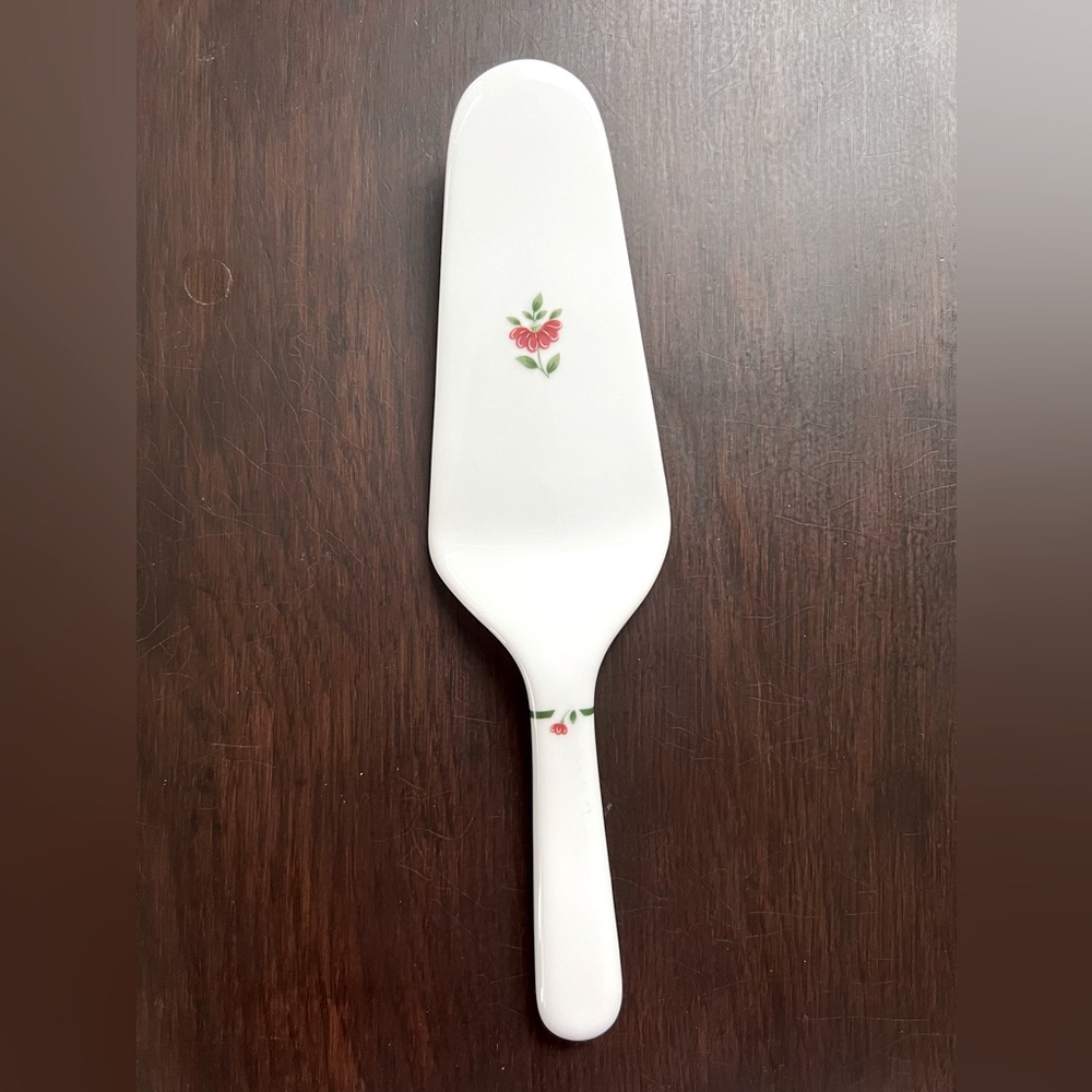 Vintage Princess House Floral Fine China Cake or Pie Server made in Japan